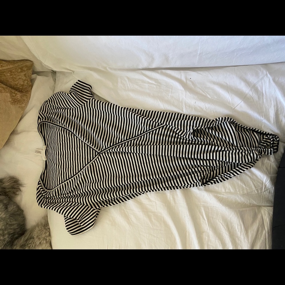 Striped bodysuit
